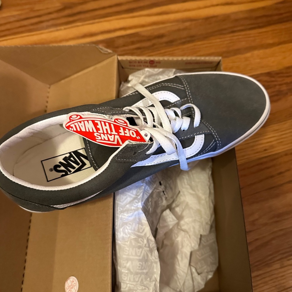 Vans Old Skool Sneakers in Black and White